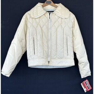 VTG TEMPCO Puffer Jacket Down Insulated Quilted 70s Women's 14